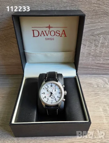 БАРТЕР DAVOSA Aviator FLY BACK Chronograph, снимка 8 - Мъжки - 45254550