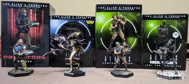 Колекционерски фигурки The Alien & Predator Figurine Collection Eaglemoss