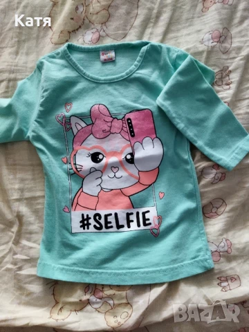 детска блуза за момиче с дълъг ръкав, снимка 2 - Детски Блузи и туники - 50624222