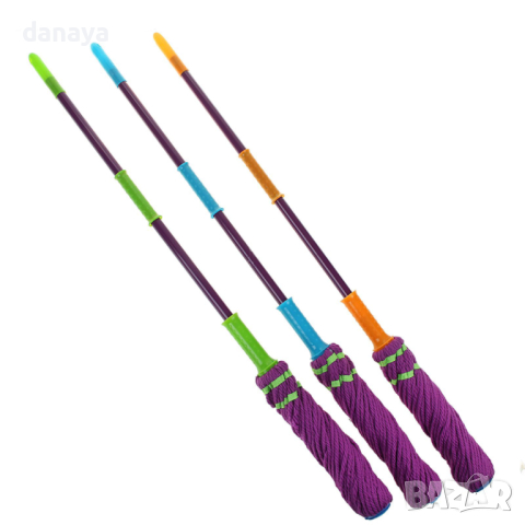 4658 Микрофибърен моп за почистване на под Twist Mop, снимка 3 - Мопове, кофи, четки и метли - 44919602