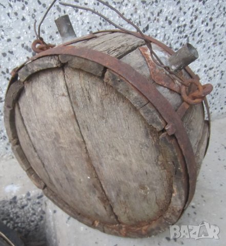 Много стар бъкел буре бъклица с дръжка, бакър, бакърче, менци, стара лейка, снимка 9 - Други ценни предмети - 30027524