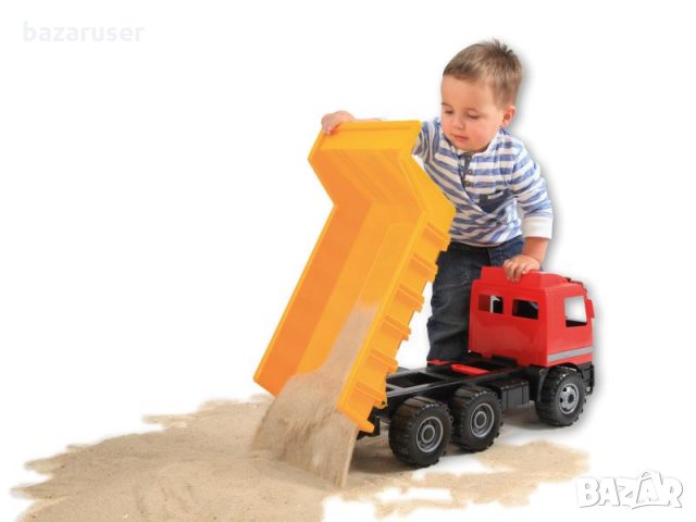 Детска Играчка Камион Автокран Mercedes - оранжев/различни видове/, снимка 3 - Коли, камиони, мотори, писти - 31048708