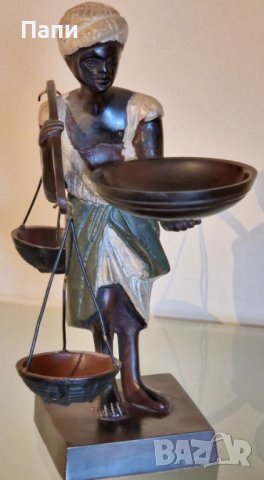 Бронзова винтидж скулптура от средата на 20-ти век, снимка 9 - Антикварни и старинни предмети - 42753649