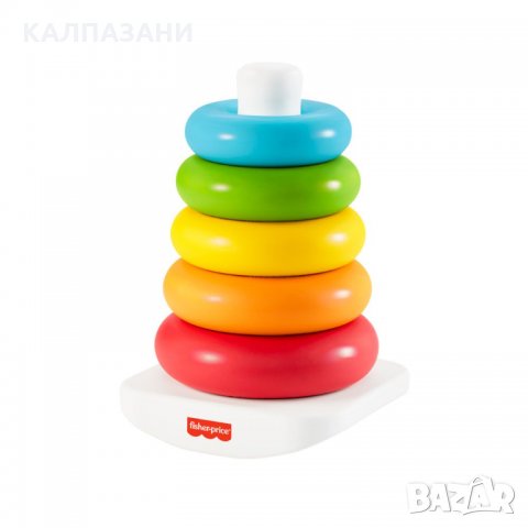 FISHER PRICE INFANT CLASSIC TOYS ЕКО ПИРАМИДКА GRF 09, снимка 2 - Дрънкалки и чесалки - 34987587