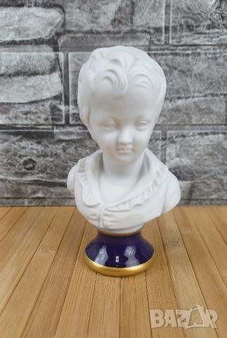 Два бюста на Йохан Себастиан Бах и на момче, снимка 5 - Статуетки - 50526858
