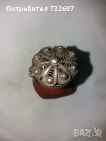 Възрожденски пръстен сребърен