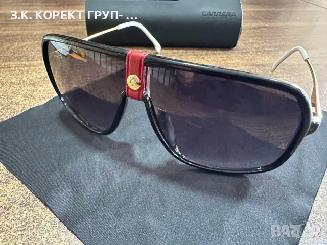 Мъжки слънчеви очила Carrera, снимка 2 - Слънчеви и диоптрични очила - 52141378