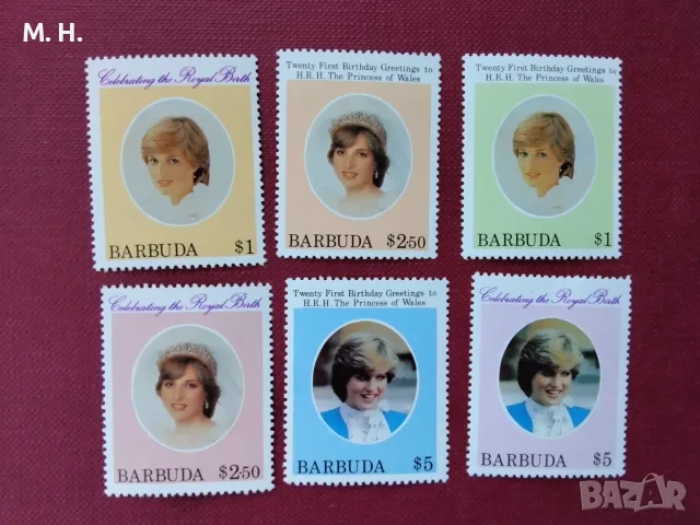 Пощенски марки Барбуда 1982