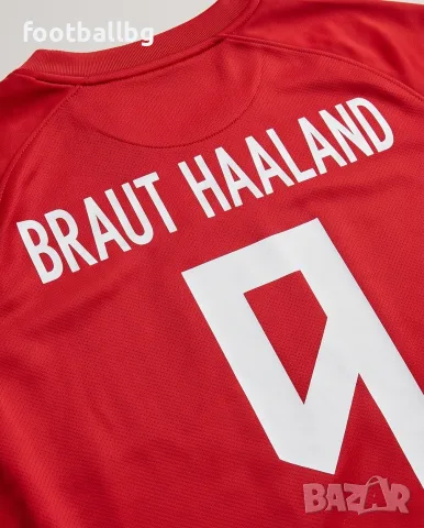 HAALAND 9 ❤️⚽️ детско юношески футболни екипи 🇳🇴 NORWAY 🇳🇴 НОВО сезон 2026-27 година , снимка 4 - Футбол - 40430548