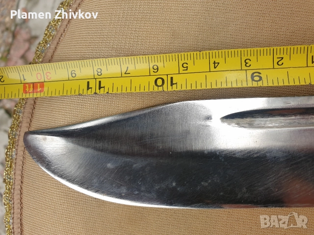 голям ловен нож с кокалена дръжка , снимка 6 - Ножове - 52636563