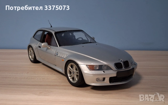 BMW Z3 Coupe 2.8 UT model 1:18, снимка 2 - Колекции - 53158769