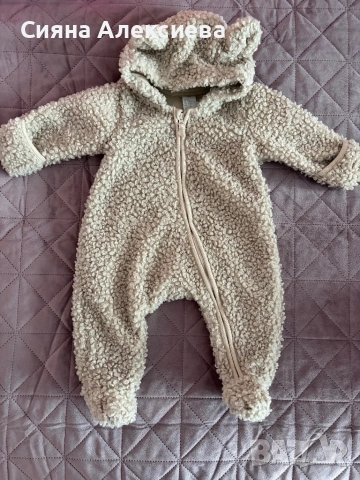 Бебешки зимен ромпър H&M