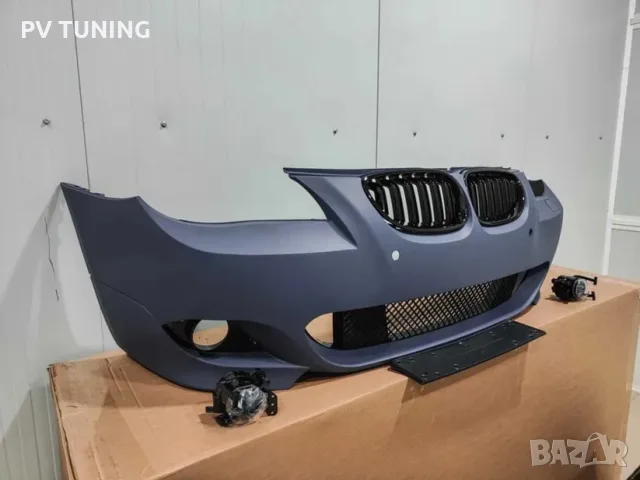 ПРЕДНА М-ТЕХНИК БРОНЯ ЗА BMW Е60/Е61, снимка 2 - Аксесоари и консумативи - 56304527