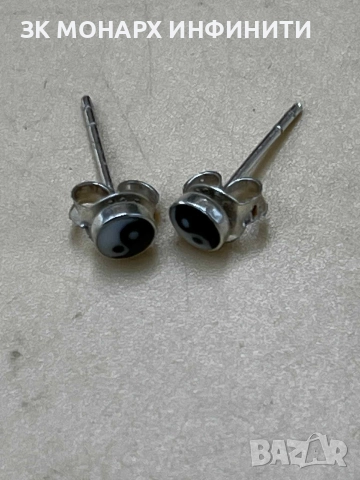 Сребърни обеци , снимка 3 - Обеци - 52645722