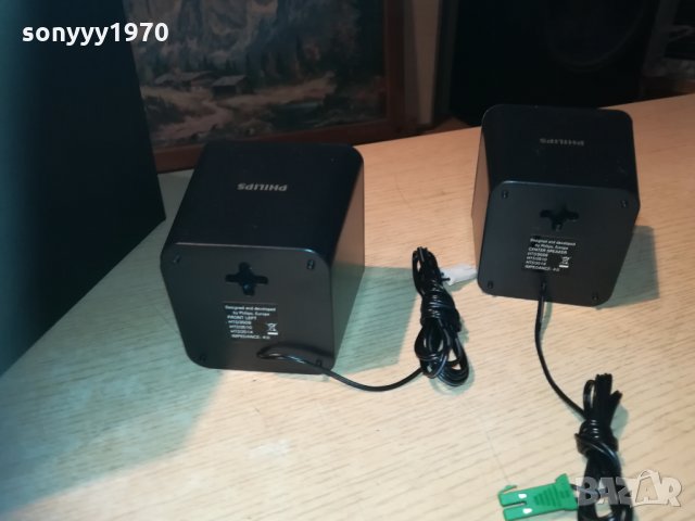 philips subwoofer+5 speakers 1612202051, снимка 17 - Тонколони - 31144664