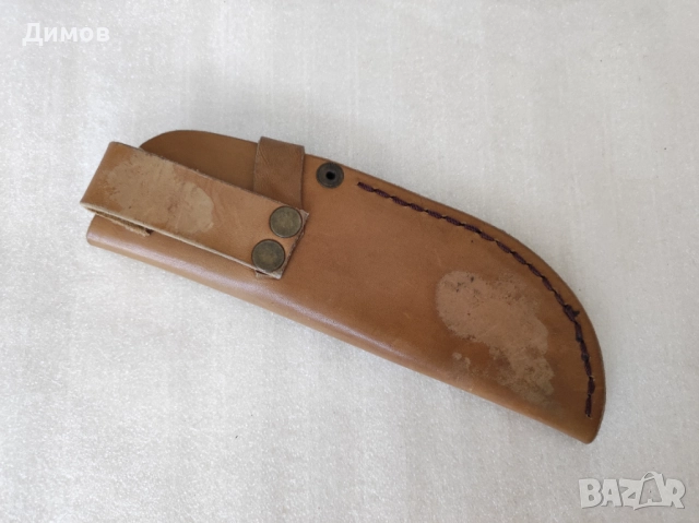 Кания от естесвена кожа, снимка 4 - Ножове - 51495252