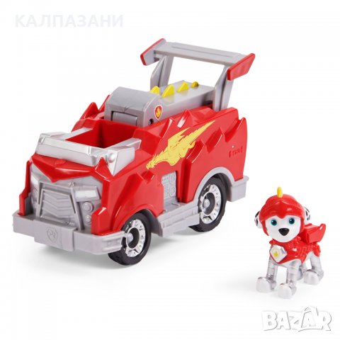 PAW PATROL RESCUE KNIGHTS Бойна машина с кученце 6062181, снимка 2 - Фигурки - 38094232