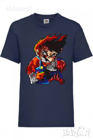 Детска тениска Mario Flame, Игра,Изненада,Подарък,Празник,Повод, снимка 2 - Детски тениски и потници - 37436743