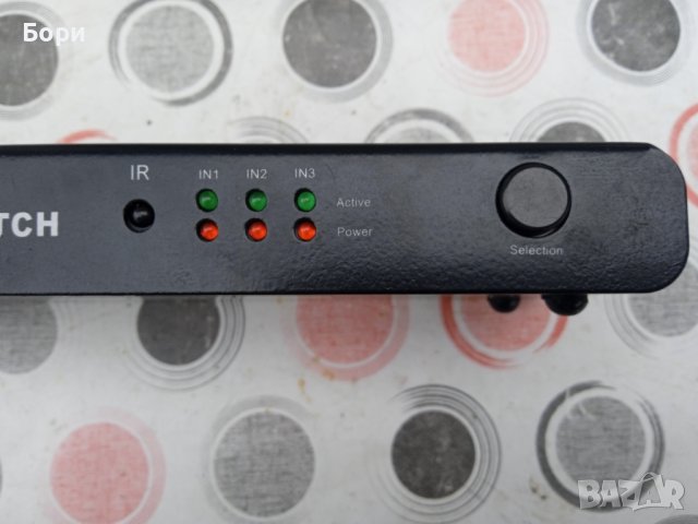 HDMI Switch 3 x 1, снимка 5 - Приемници и антени - 39320478