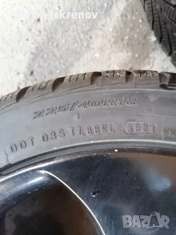 джанти с зимни гуми 5.112 18 , снимка 3 - Гуми и джанти - 55931233