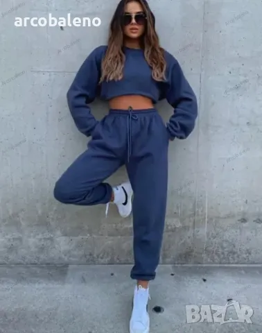 Дамски ежедневен комплект от две части, 8цвята , снимка 8 - Комплекти - 48657029