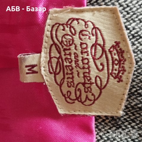 Сако сиво Арт размер М, снимка 6 - Сака - 42506723