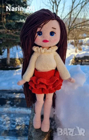 Плетена играчка -кукла