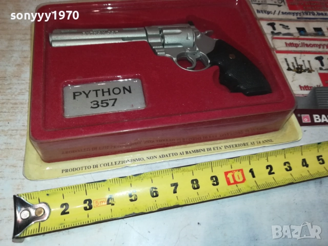 PYTHON-РЕВОЛВЕР ЗА КОЛЕКЦИЯ-ВНОС SWISS 1309251609, снимка 9 - Колекции - 51701935