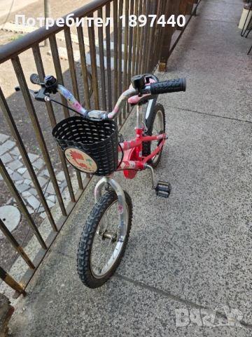 Детско колело 16" - момиче