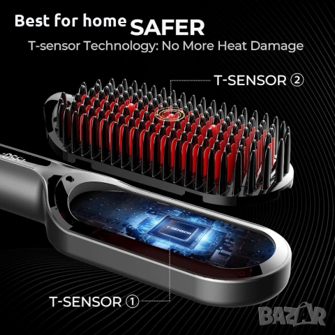 Четка за изправяне на коса TYMO, снимка 2 - Друга електроника - 54157258