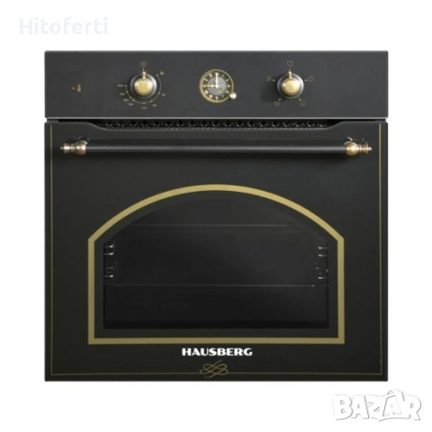 ЕЛЕКТРИЧЕСКА ФУРНА ЗА ВГРАЖДАНЕ РУСТИК HAUSBERG HB-8055RST