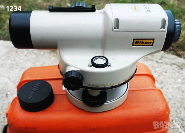 Японски оптичен автоматичен нивелир NIKON AZ-1 калиброван 22x