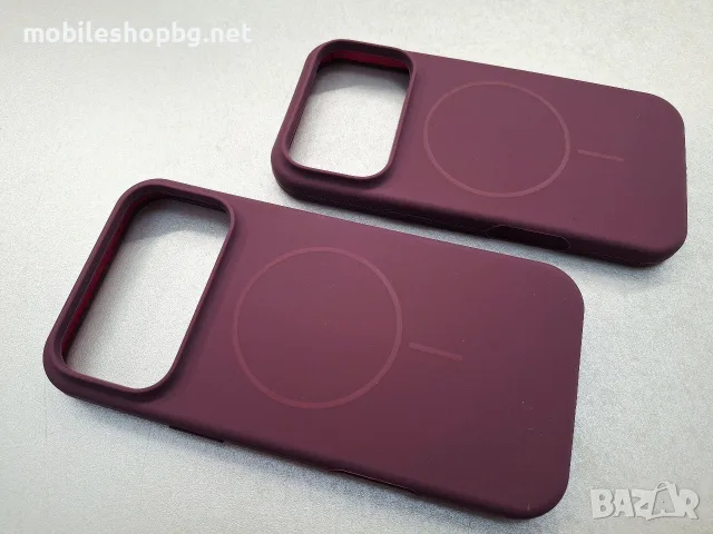 iPhone 18 Pro Max /iPhone 18 Pro гръб MagSafe dark cherry , снимка 5 - Калъфи, кейсове - 56170815