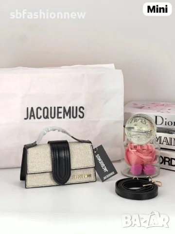 Jacquemus bambino mini чанта, снимка 6 - Чанти - 55759364