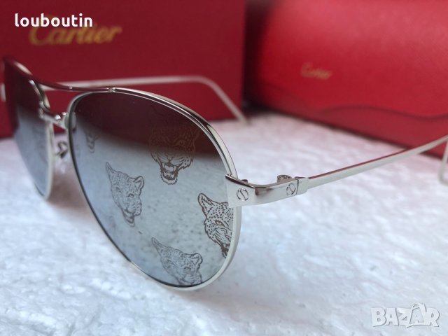 Cartier 2021 слънчеви очила дамски мъжки унисекс , снимка 8 - Слънчеви и диоптрични очила - 33782327