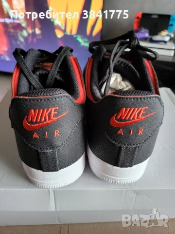 Nike Air Force 1 Low 1/1 Black Chile Red Pine Green уникални, снимка 3 - Маратонки - 51914194