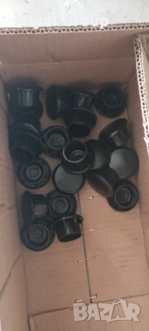 Поцинковани тръби - колове за ограда със 3 дупки двустранно. (+капачки) Дължина 2 м Дебелина 2 мм Ф , снимка 2 - Огради и мрежи - 51404621