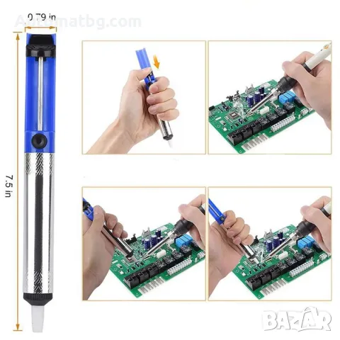 Комплект поялник Automat, 100W, 220 - 230V, снимка 3 - Аксесоари и консумативи - 47362156