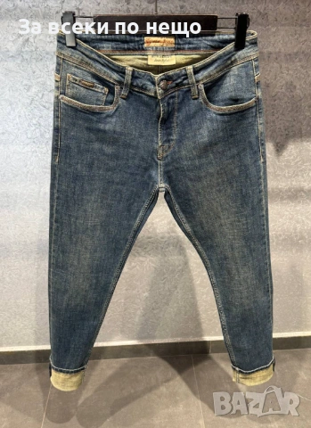 Burberry Сини Мъжки Дънки Код Mens P.224, снимка 4 - Дънки - 53922118