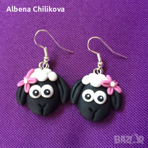 Обеци овце, снимка 3 - Обеци - 36726436