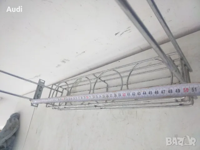 Механизъм стойка за вино ,вода, препарати, за шкаф за кухня с изтегляне. Изработен от неръждаем мета, снимка 5 - Кухни - 49892369