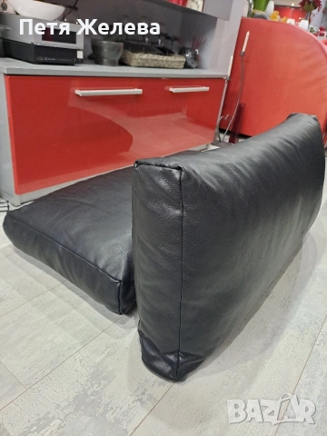 Кожени възглавници 95/46/10см, снимка 5 - Възглавници - 53327210