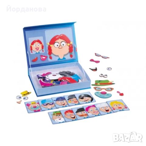Образователна игра с елементи и части от лицето, снимка 3 - Образователни игри - 51919656