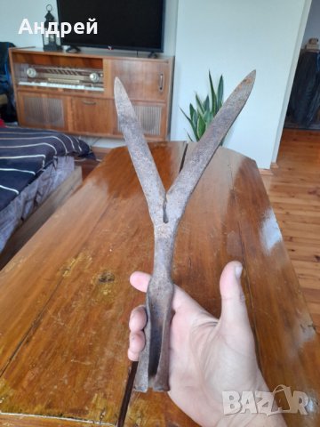 Стар инструмент за рязане на сено #2, снимка 3 - Други ценни предмети - 38672057