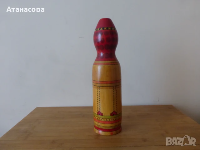 Матрьошка за бутилка водка СССР 1976 г, снимка 5 - Антикварни и старинни предмети - 50507531