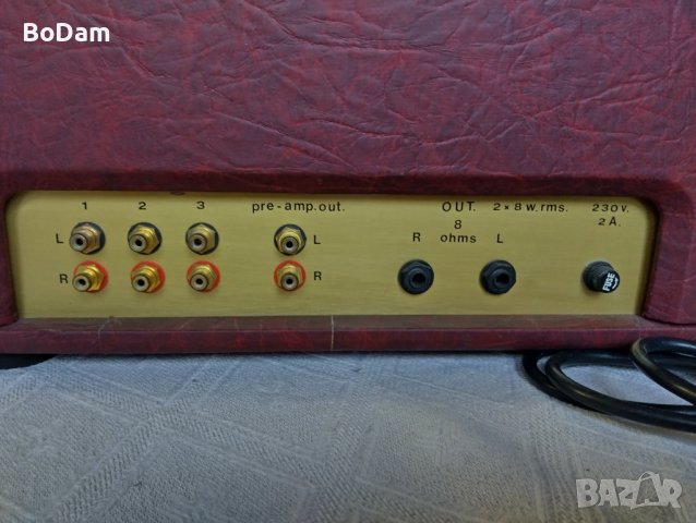 Лампов стерео усилвател  BAEVOX 2х8W SE, снимка 5 - Аудиосистеми - 44505992