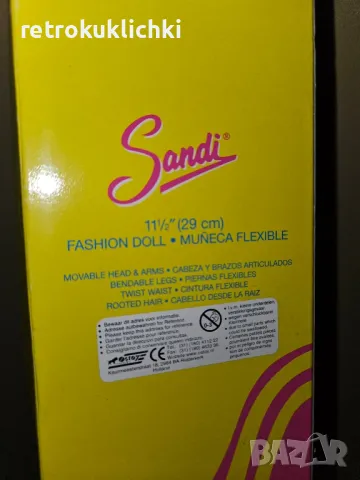 Ретро кукла Sandi, тип Барби, снимка 16 - Кукли - 47395507