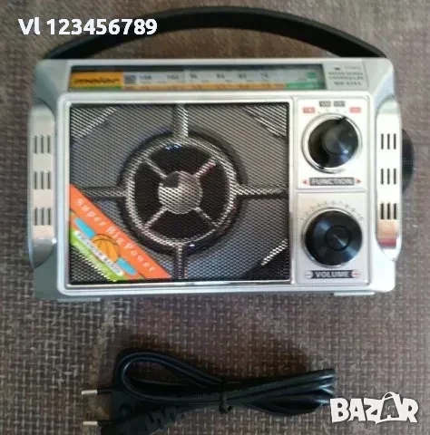 Радио Meier MD-9393 FM/AM/SW1/SW2 USB*TFT, снимка 2 - Радиокасетофони, транзистори - 52287387