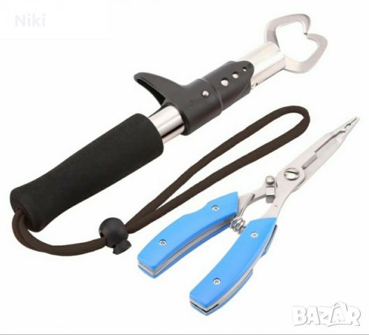 Комплект грипер и клещи за риболов 