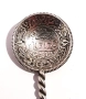 Отоманска Сребърна Лъжичка от Монета. Мароко Абдул Азис I 1313 (1895), 2-1/2 Дирхама., снимка 3